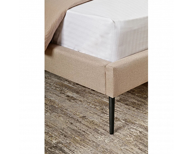 Кровать с ортопедическим основанием 1600 Сильвия лагуна беж Кровать с ортопедическим основанием 1600 Сильвия лагуна беж