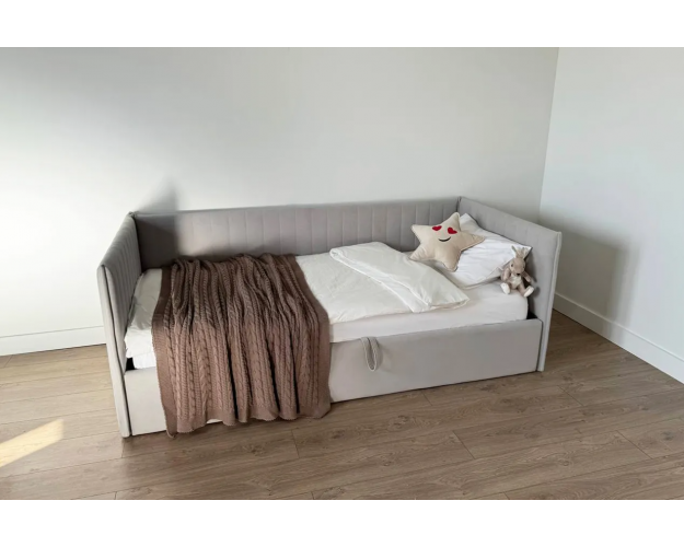 Кровать-софа Твикс галька (велюр) Кровать-софа Твикс галька (велюр)